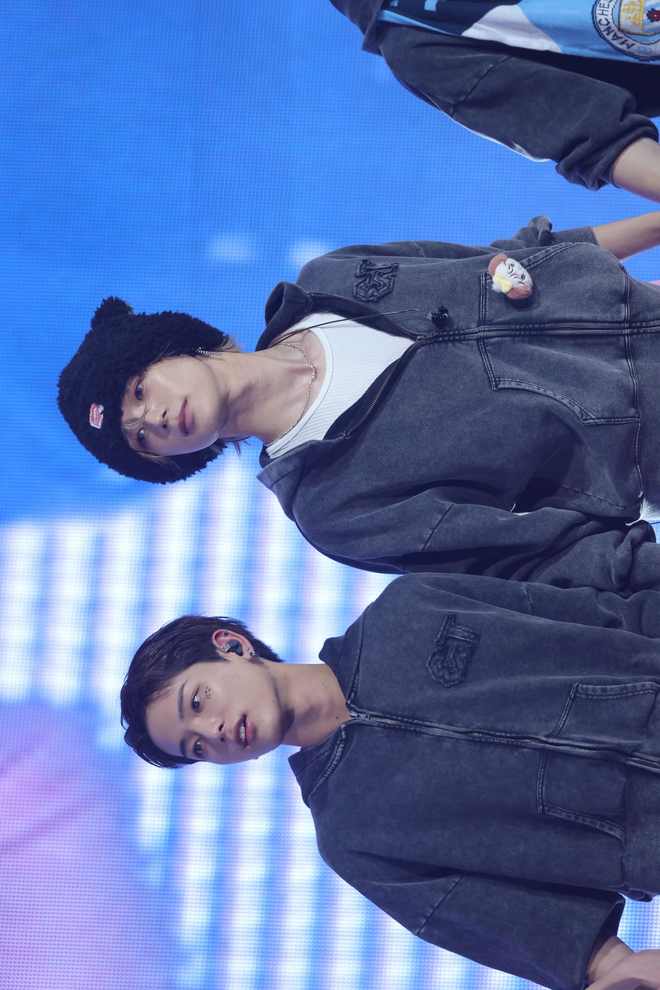 K performing on stage during a live performance.